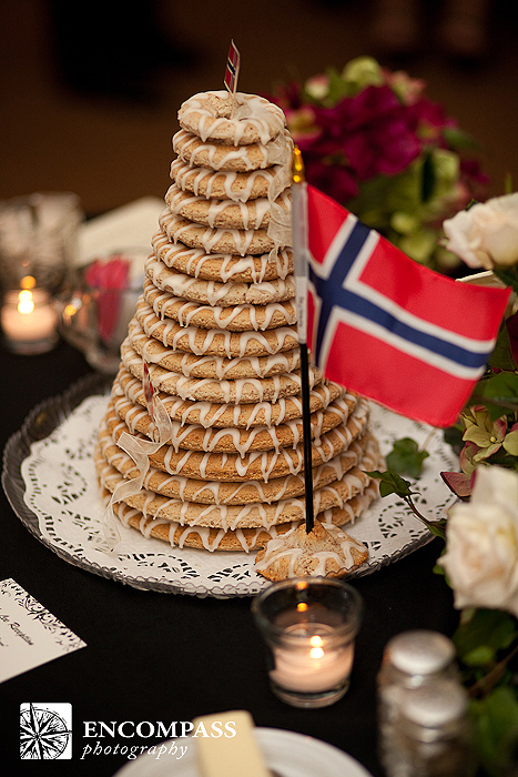A Norweigian wedding cake